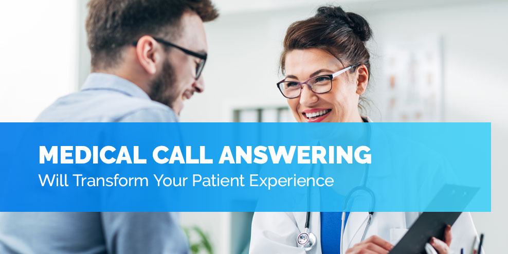 Medical call answering cx